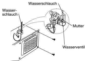 GORENJE NRS9182CBBK - Schließen Sie den Wasserschlauch an den Kühlschrank an. - 1