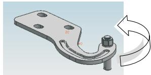 INDESIT CTAA55NFW - Refrigerator-freezer door install guidelines about swapping left&right - 9
