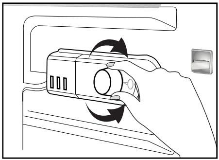 BEKO BU1153HCN - Thermostat setting button - 1