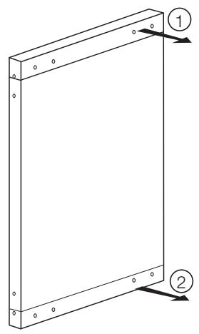 BEKO BU1153HCN - Ovien uudelleen sijoitus - 2