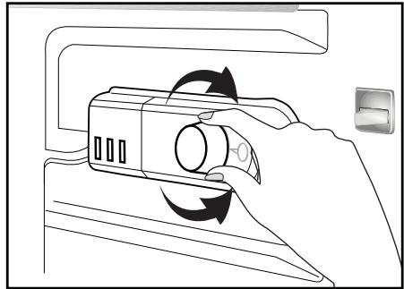 BEKO BU1153HCN - Przycisk nastawiania termostatu - 1