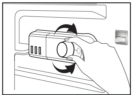 BEKO BU1153HCN - Termostatinställningsknapp - 1