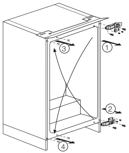 BEKO BU1153HCN - Ovien uudelleen sijoitus - 1
