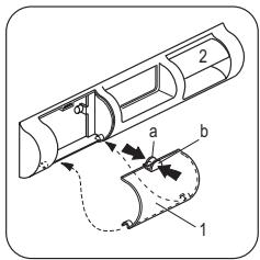 ZANUSSI ZUA12420SA - Rengjøring av ventilasjonsfiltret - 1