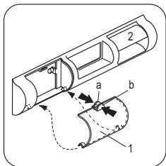 ZANUSSI ZUA12420SA - Nettoyage du filtre de ventilation - 1