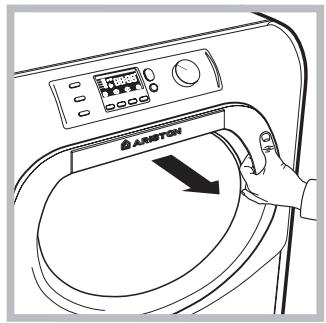 ARISTON BS 1400 BLANC - Tiroir à produits lessiviels - 1