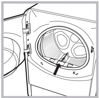 ARISTON BS 1400 BLANC - Tiroir à produits lessiviels - 2