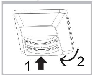 HOTPOINT LH8FF20C - Remplacement de l'ampoule d'éclairage * - 1