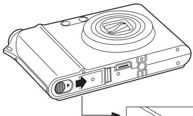 SAMSUNG VLUU NV100HD - ใส่แบตเตอรี่และการ์ดหน่วยความจำ - 2