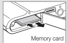 SAMSUNG VLUU NV100HD - Remove the battery and memory card - 1