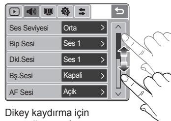 SAMSUNG VLUU NV100HD - Dokunmatik ekrani kullanma - 4