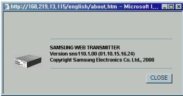 SAMSUNG SNS-110P - A propos - 1
