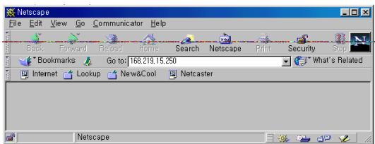 SAMSUNG SNS-110P - Log-in durch Netscape - 1