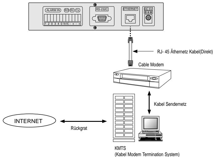 SAMSUNG SNS-110P - Anschluß zum Sendernetz - 2