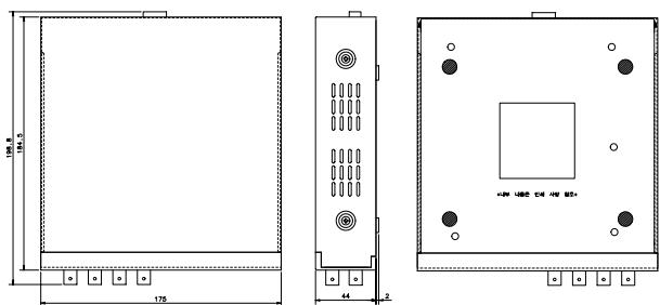 SAMSUNG SNS-110P - Vista exterior - 2