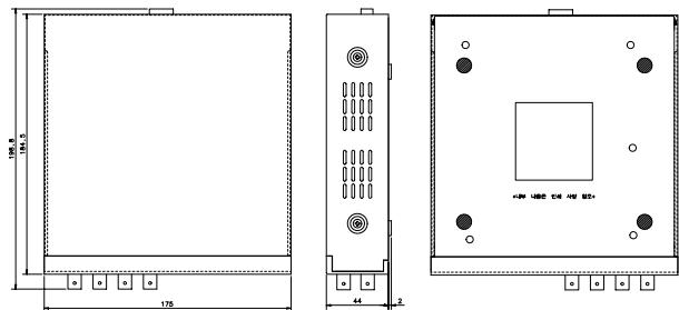 SAMSUNG SNS-110P - Vue de l'extérieur - 2