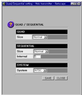 SAMSUNG SNS-110P - Vierfach/Sequenzial Set-up - 1