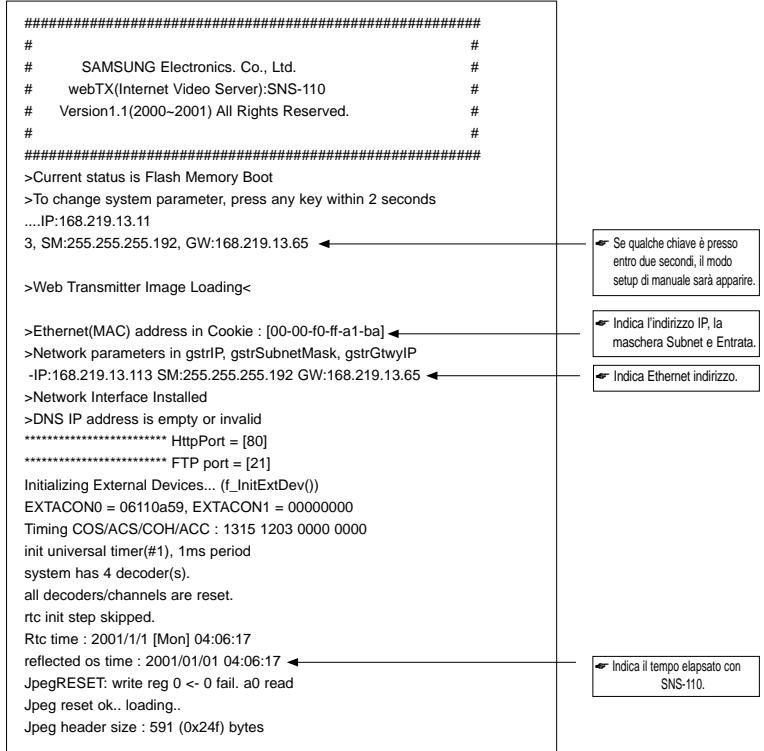 SAMSUNG SNS-110P - Messaggio - 1