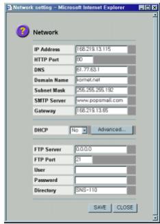 SAMSUNG SNS-110P - Sendernetz Set-up - 1