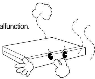 SAMSUNG SNS-110P - Cautions in Installation - 10