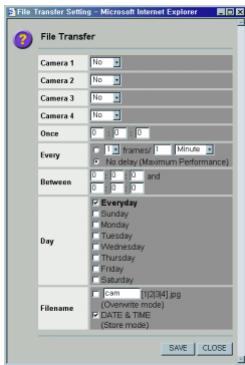 SAMSUNG SNS-110P - Setting Transferimento File - 1