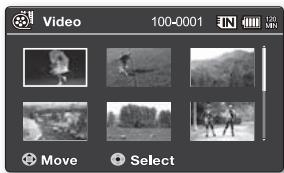 SAMSUNG VP-MX20 - SUPPRESSION DES VIDEOS - 2