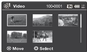 SAMSUNG VP-MX20 - SUPPRESSION DES VIDEOS - 4