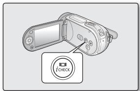 SAMSUNG VP-MX20 - Modification du mode d'affichage des informations - 2