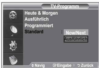 SAMSUNG LE46N86BD - Einstellen des Standardführers - 1