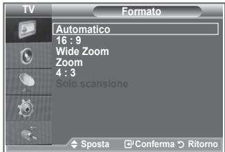SAMSUNG LE46N86BD - Modifica delle dimensioni dell'immagine - 2