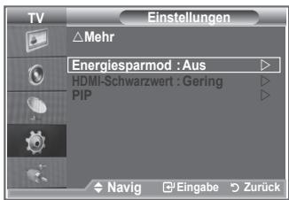 SAMSUNG LE46N86BD - Verwenden der Energiesparfunktion - 1