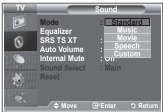 SAMSUNG LE46N86BD - Sprememba zvočnega standarda - 1