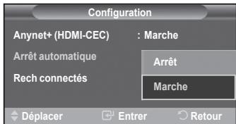 SAMSUNG LE46N86BD - Extinction automatique d'un appareil Anynet+ lorsque le téléviseur est mis hors tension - 1