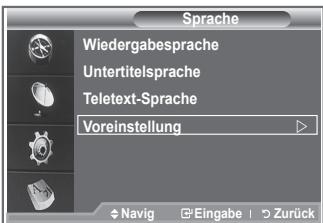 SAMSUNG LE46N86BD - Voreinstellung - 1