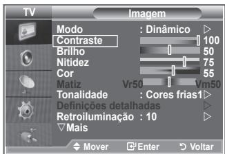 SAMSUNG LE46N86BD - O televisor tem várias definições que permitem controlar a qualidade da imagem. - 1