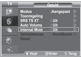 SAMSUNG LE46N86BD - De interne mute selecteren - 1