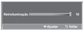 SAMSUNG LE46N86BD - Pode ajustar a luminosidade do ecrã regulando a retroiluminação do LCD. (0\~10) - 2