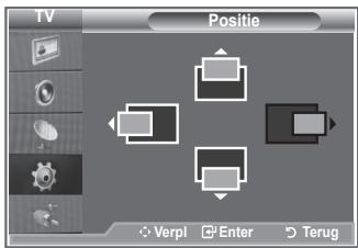 SAMSUNG LE46N86BD - De beeldpositie wijzigen: - 1