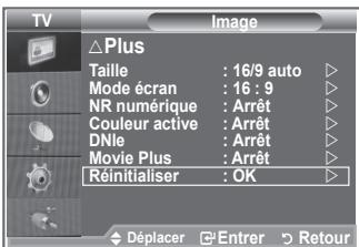 SAMSUNG LE46N86BD - Reinitialisation des paramètres d'image à leur valeur par défaut. - 1