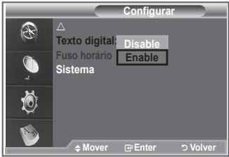 SAMSUNG LE46N86BD - Se o programa for transmitido com texto digital, esta função é activada. - 1