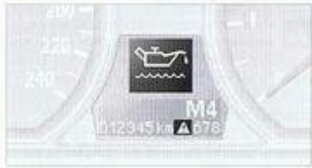 BMW SERIE-1 - Moteur à essence: contrôle du niveau d'huile moteur - 2