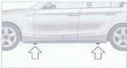 BMW SERIE-1 - Prises pour cric - 1