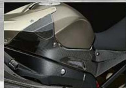 BMW ÉQUIPEMENTS ET ACCESSOIRES MOTO - Porte-plaque HP en carbone - 2