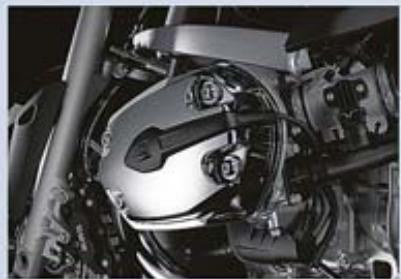 BMW ÉQUIPEMENTS ET ACCESSOIRES MOTO - Protection de couvre-culasse en plastique - 1