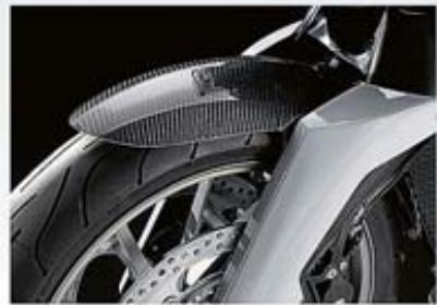 BMW ÉQUIPEMENTS ET ACCESSOIRES MOTO - CAPOT de SELLE passager HP en carbone - 2