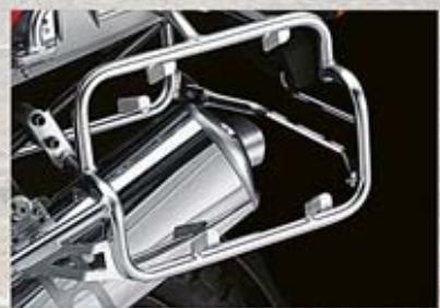 BMW ÉQUIPEMENTS ET ACCESSOIRES MOTO 22 - Poignee pour VALISE en aluminium ou topcase - 1