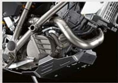BMW ÉQUIPEMENTS ET ACCESSOIRES MOTO 22 - Collecteur de COURSE en TITANE akrapovic - 1