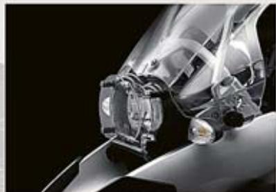 BMW ÉQUIPEMENTS ET ACCESSOIRES MOTO 22 - Pare-brise GRAND FORMAT teinté - 1