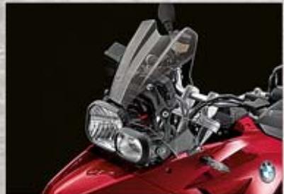 BMW ÉQUIPEMENTS ET ACCESSOIRES MOTO 22 - Pare-brise GRAND FORMAT, transparent - 1
