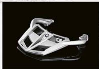 BMW ÉQUIPEMENTS ET ACCESSOIRES MOTO 22 - Dosseret pour topcase PETIT FORMAT - 1